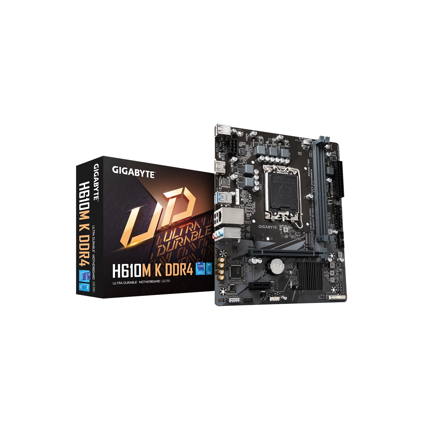 Motherboard GIGABYTE H610M K DDR4 LGA1700 DDR4