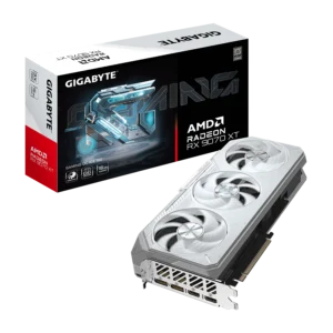 Placa de Video GIGABYTE AMD Radeon RX 9070 XT GAMING OC ICE 16G