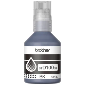 Botella de tinta Brother BTD100 Color Negro