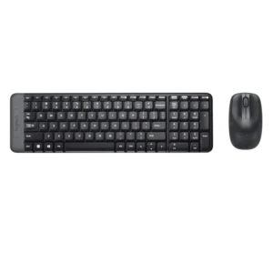 Combo Teclado y Mouse Inalámbrico LOGITECH MK220 Negro