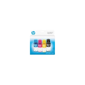 Botella de tinta HP GT53/GT52 Negra Cian Magenta Amarilla Pack de 4