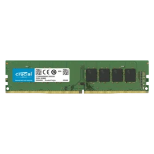 Memoria Ram UDIMM CRUCIAL CT 8GB DDR4 3200MHz CL22 1.20V Single Verde