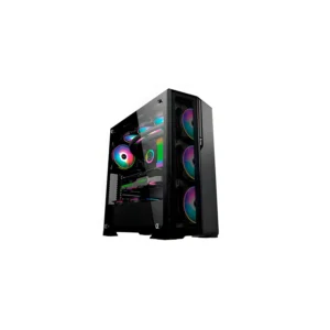 Gabinete Teros TE-1175N Gaming Mid Tower 4 Fans ARGB s/fuente