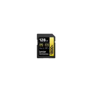 Tarjeta SDXC Lexar 1800X 128GB UHS-II C10
