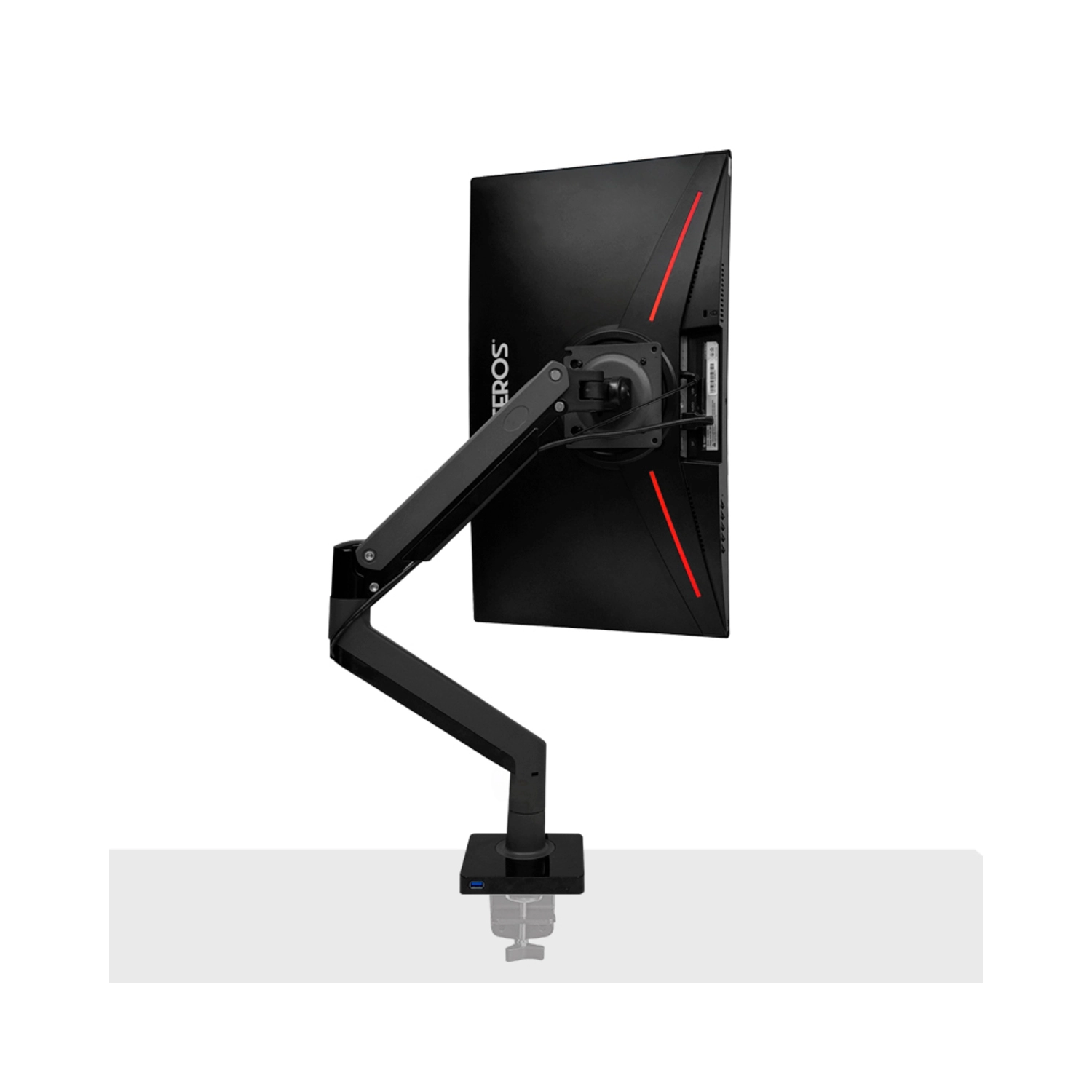 Soporte Monitor Teros TE-7113 Brazo articulado 22" a 35"