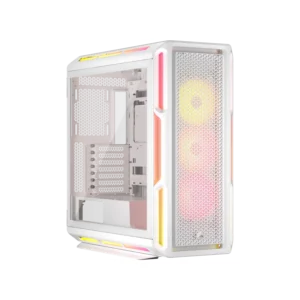 Gabinete CORSAIR iCUE LINK 5000T LX RGB Mid Tower blanco