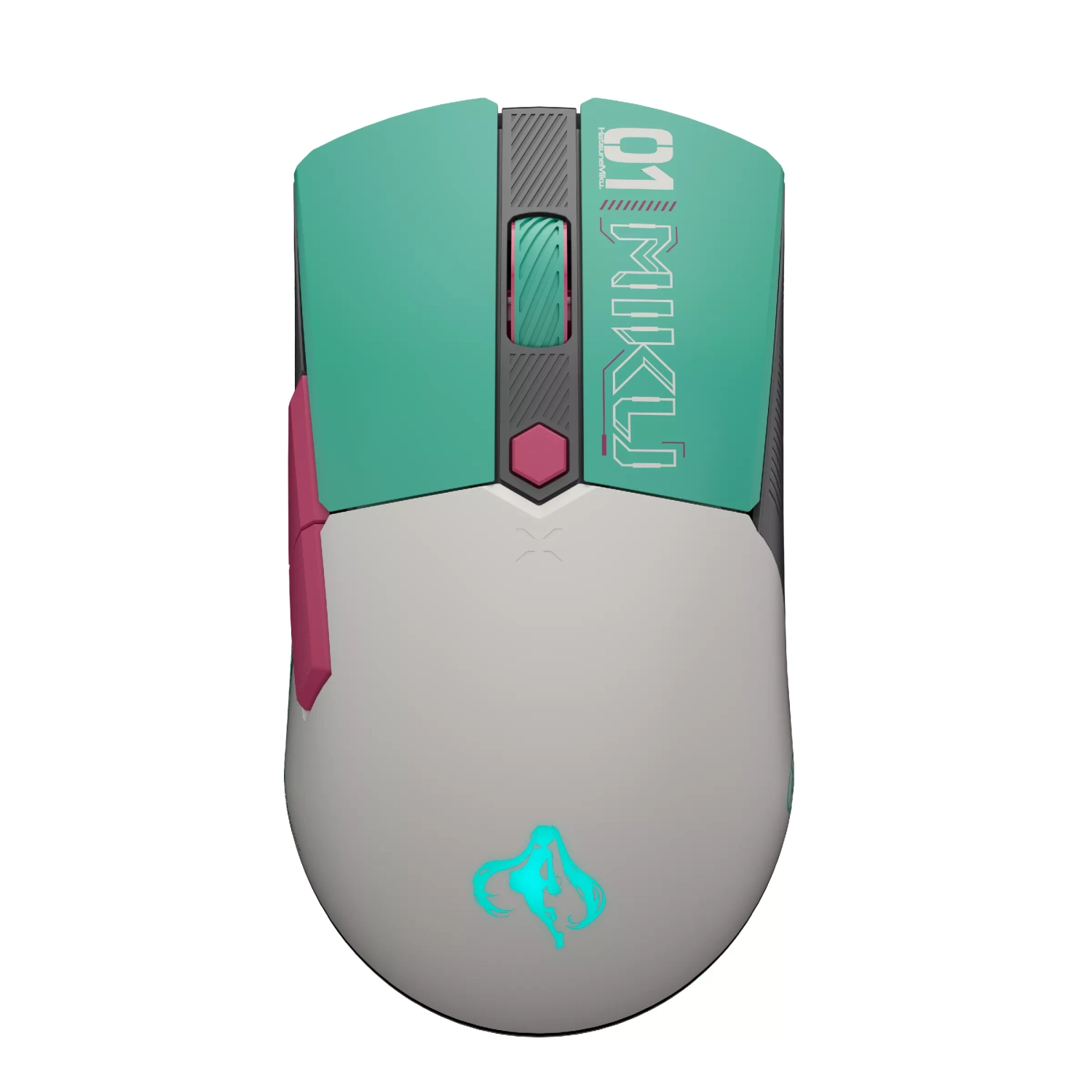 Mouses ASUS P521 TG MINI WL MOUSE MIKU EDITION - Imagen 2