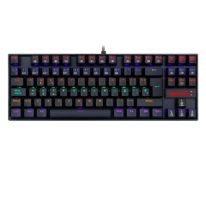 Teclado Redragon Kumara 2 K552 Rainbow Negro