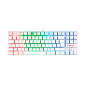 Teclado Redragon Kumara K552 RGB Blanco