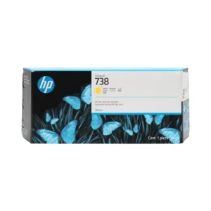 Cartucho de Tinta Plotter HP 738 Amarillo Alta Capacidad