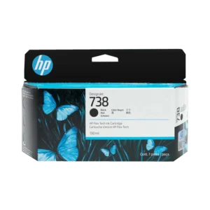 Cartucho de Tinta Plotter HP 738 Negro